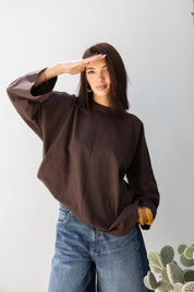 Coffee House Tee In Brown
