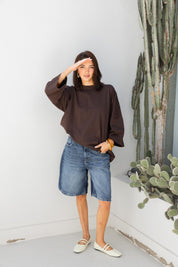 Coffee House Tee In Brown