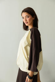 RAGLAN T-SHIRT IN BUTTER YELLOW