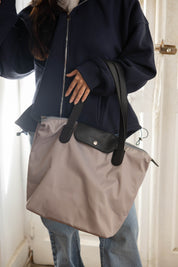 Long Day Bag In Light Grey