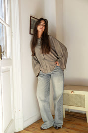 Her Way Linen Shirt In Sage