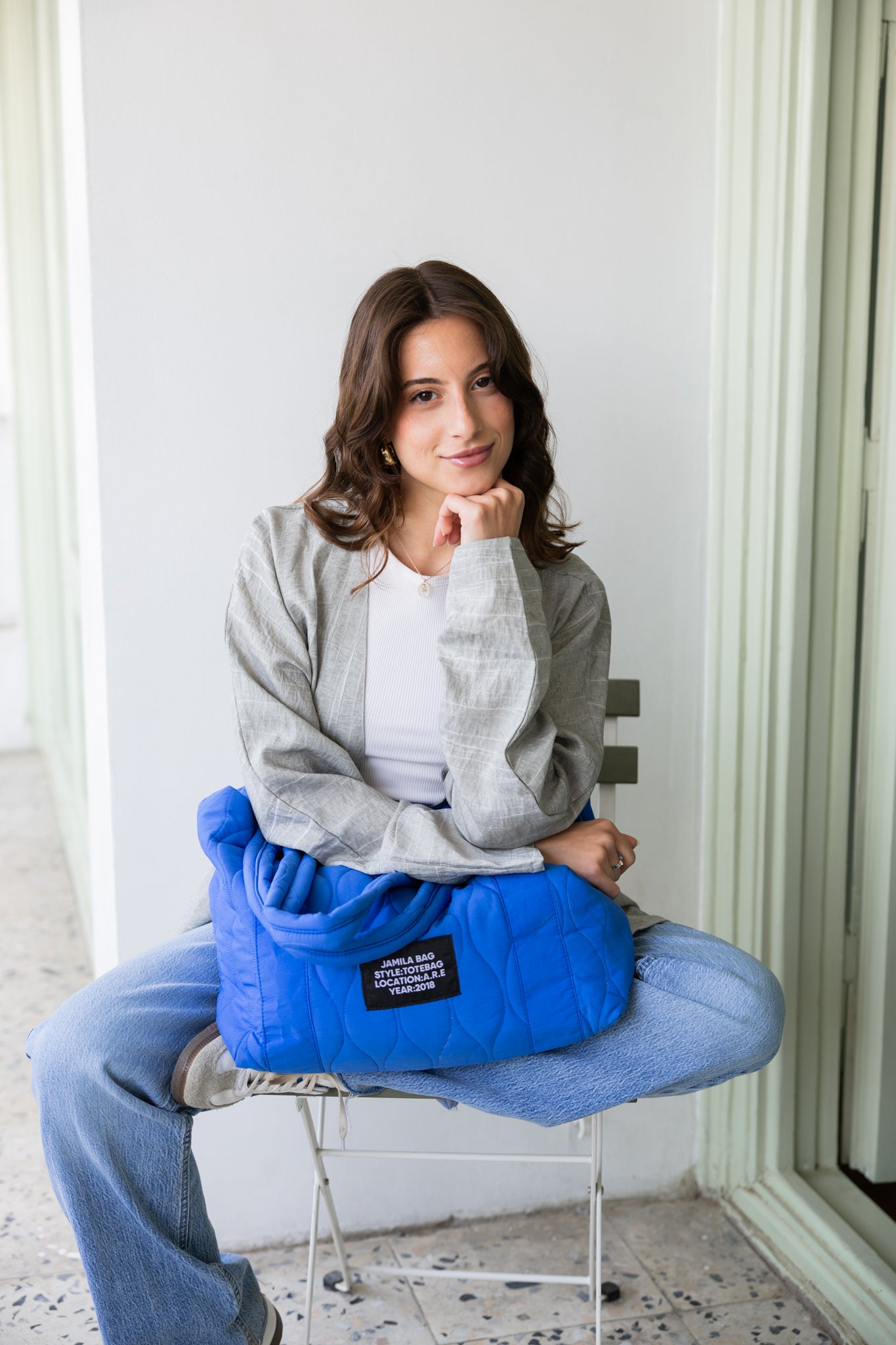 the duffle bag In Royal Blue