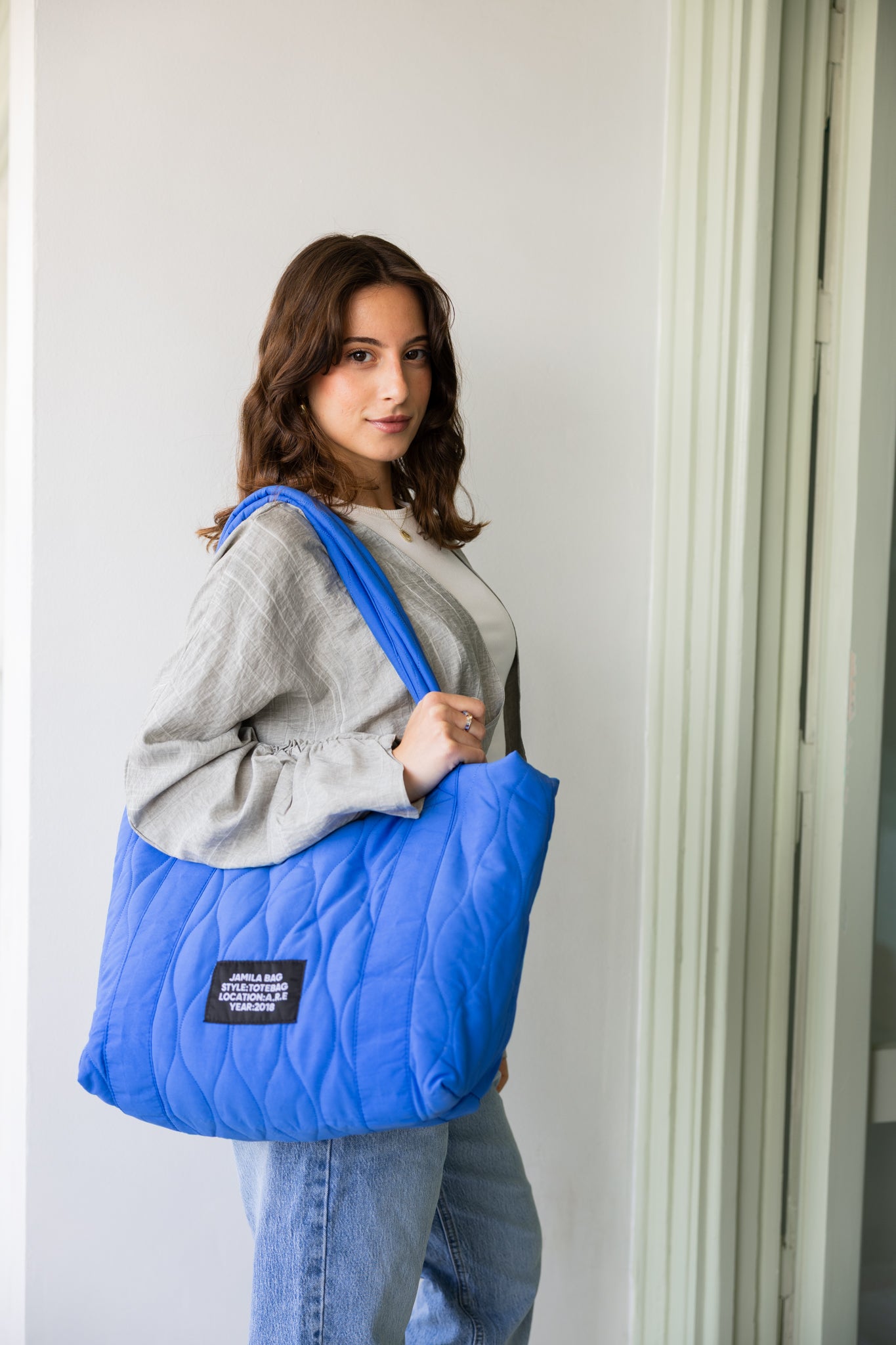 the duffle bag In Royal Blue