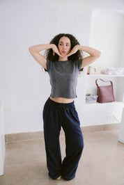 Sweetie Pants In Midnight Blue