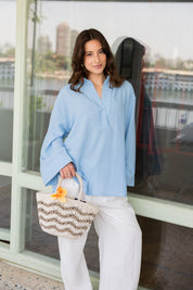 Sunday Blouse In Blue