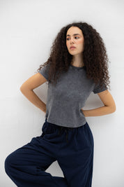 Sweetie Pants In Midnight Blue