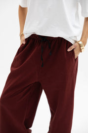 Sweetie Pants In Burgundy
