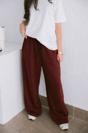 Sweetie Pants In Burgundy