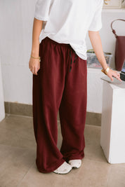 Sweetie Pants In Burgundy