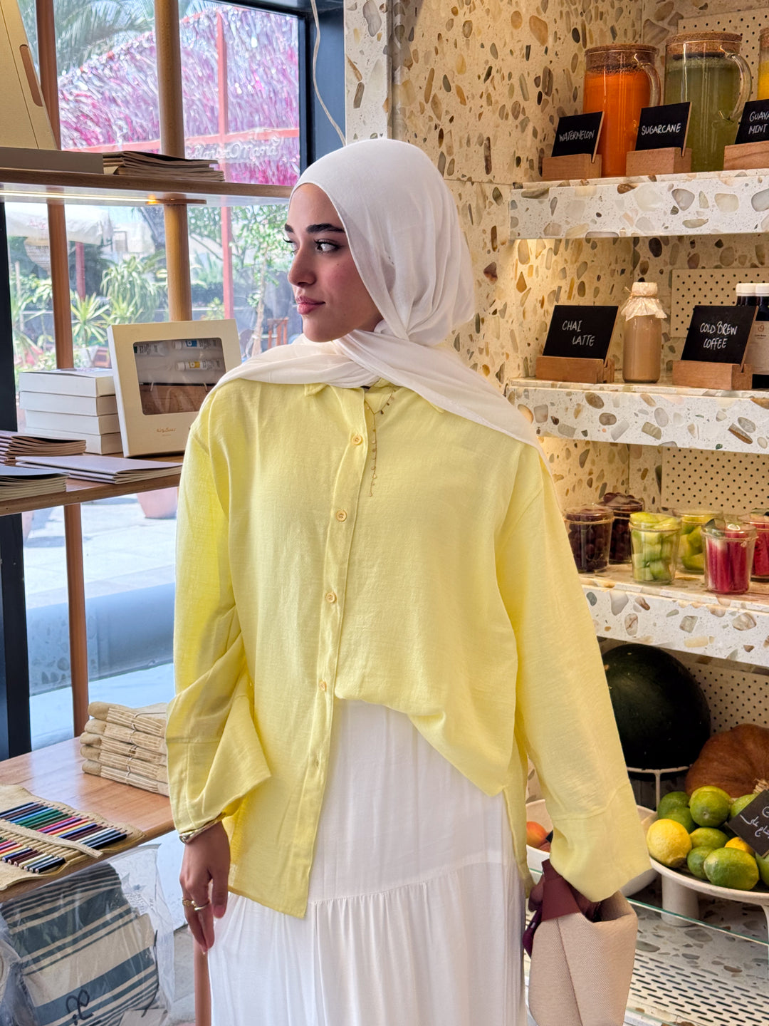 Butter Cup Linen Shirt