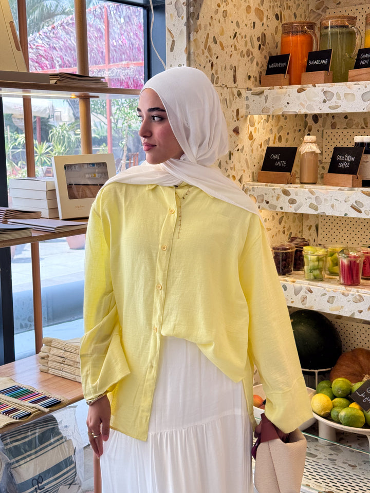 Butter Cup Linen Shirt