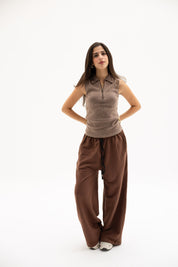 Sweetie Pants In Cinnamon Brown
