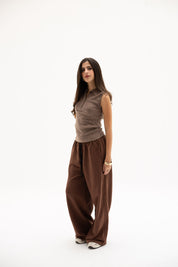 Sweetie Pants In Cinnamon Brown