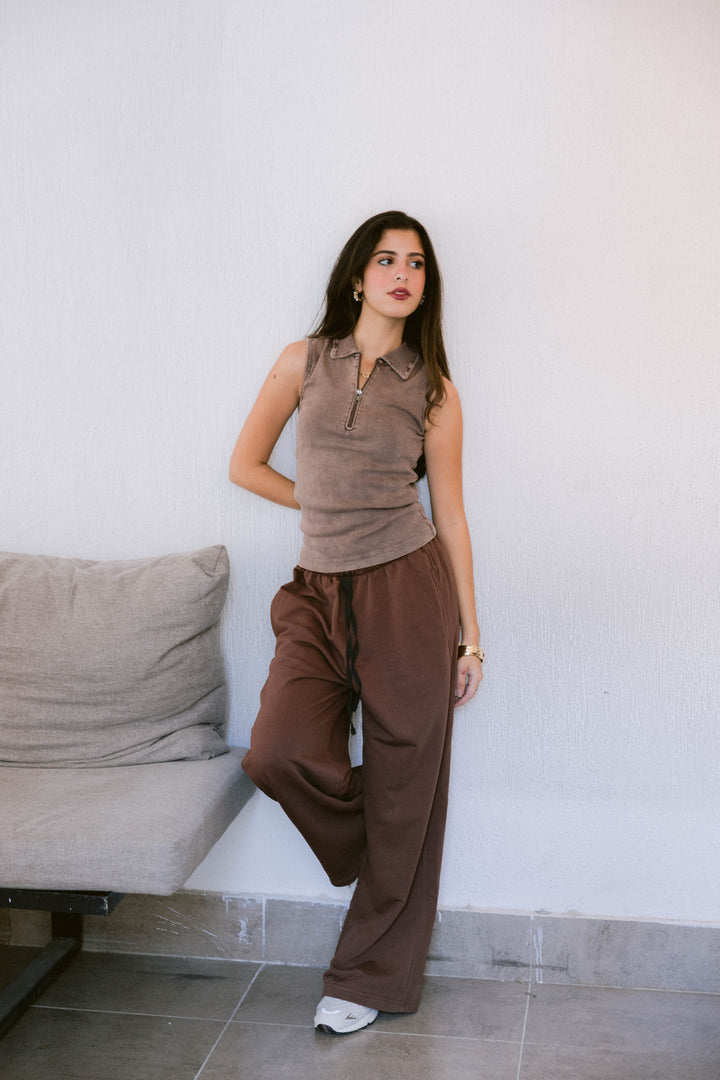 Sweetie Pants In Cinnamon Brown