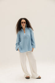 Sunday Blouse In Blue