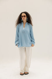 Sunday Blouse In Blue