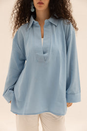 Sunday Blouse In Blue