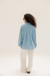 Sunday Blouse In Blue