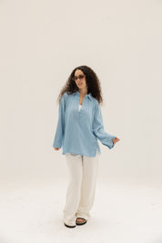 Sunday Blouse In Blue