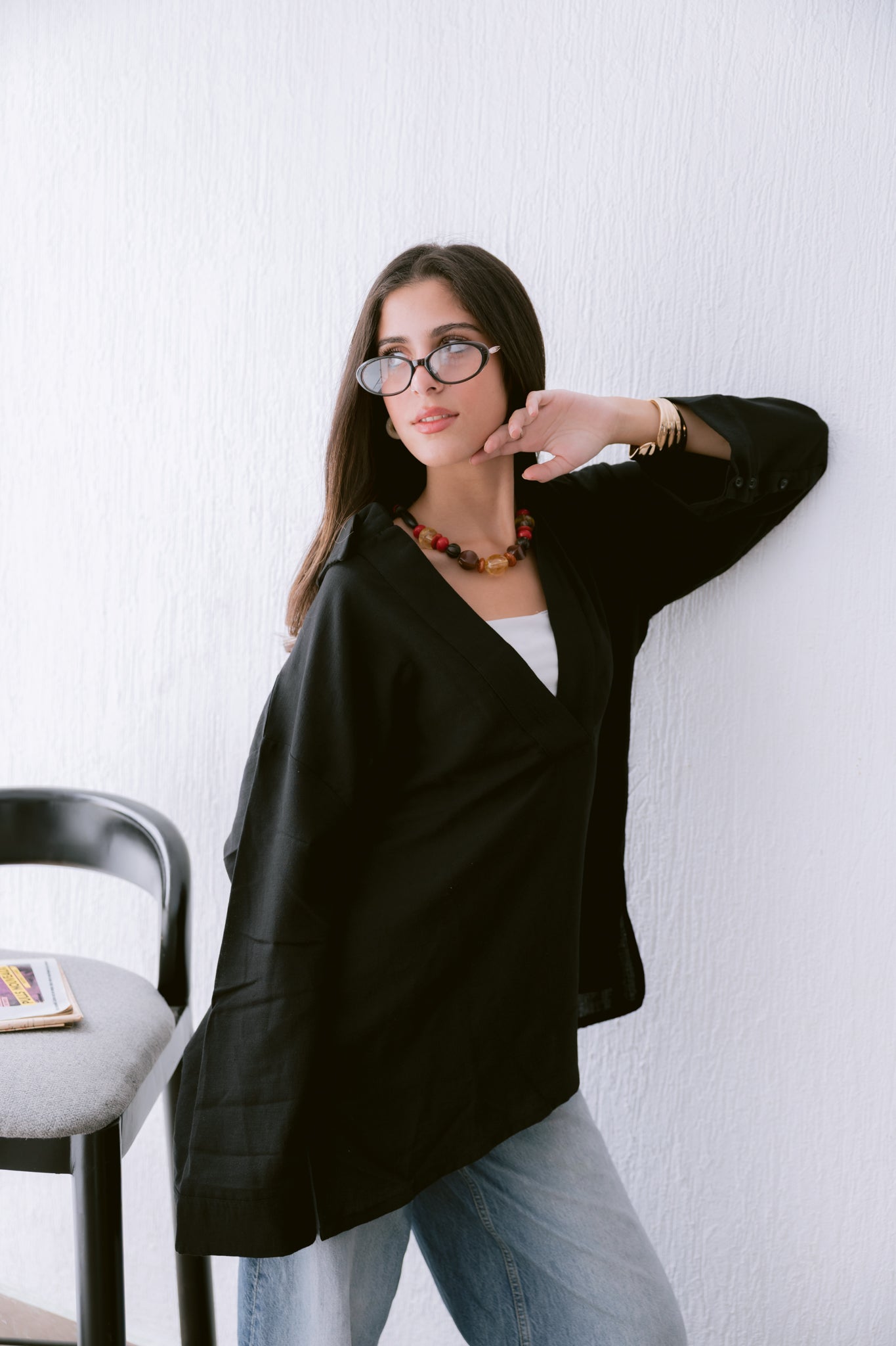 Sunday Blouse In Black (Outlet)