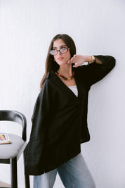 Sunday Blouse In Black (Outlet)