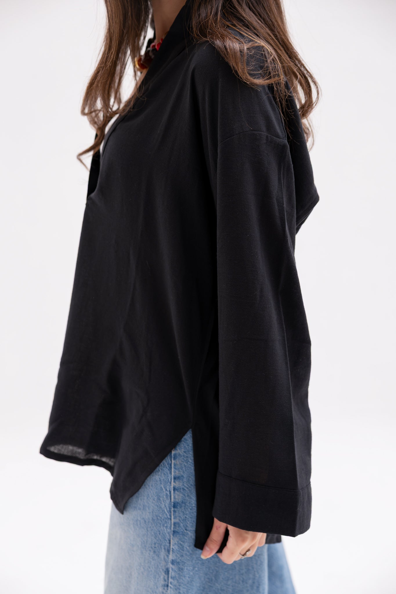Sunday Blouse In Black (Outlet)