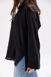 Sunday Blouse In Black (Outlet)