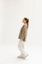 Origin Her Washed Tee In Wood