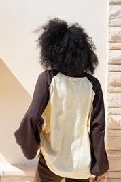 RAGLAN T-SHIRT IN Off White