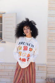 Brunch oversized tee