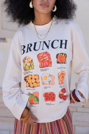 Brunch oversized tee