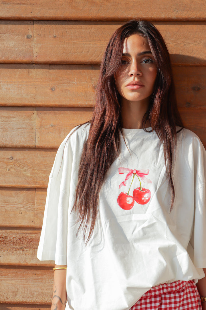 cherry lady Tee