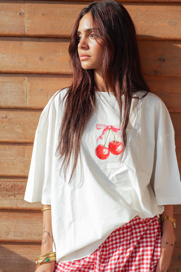 cherry lady Tee