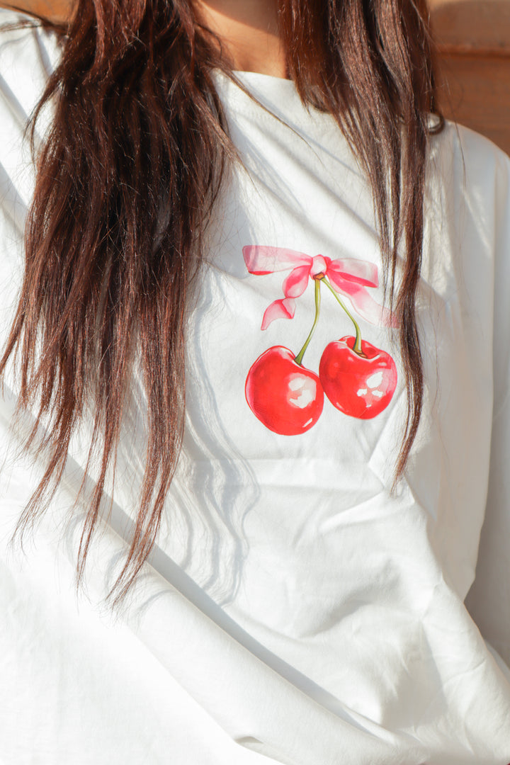 cherry lady Tee