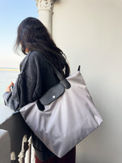 Long Day Bag In Light Grey