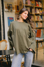 Origin Blouse In Olive