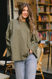 Origin Blouse In Olive