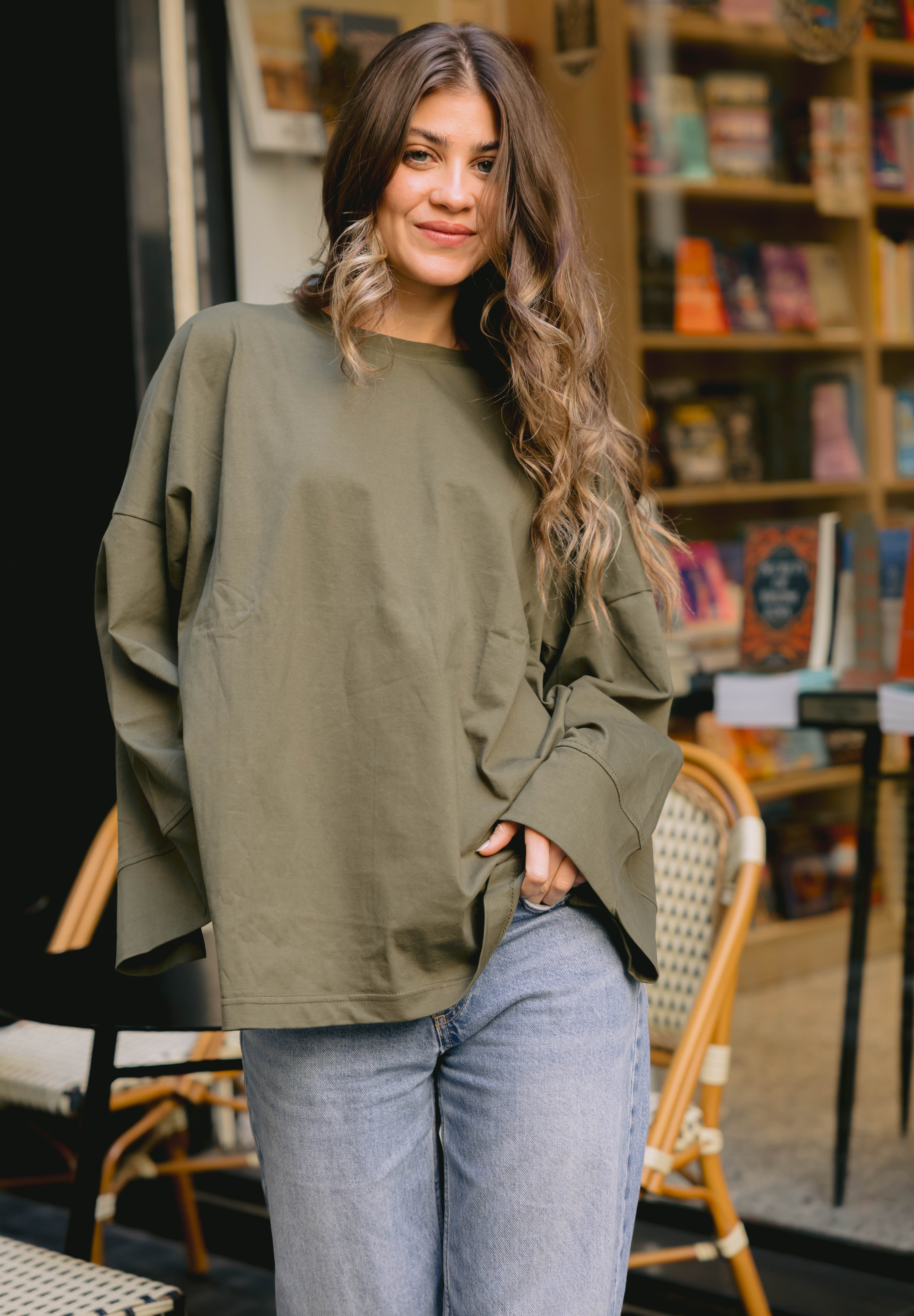 Origin Blouse In Olive