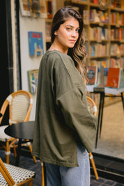 Origin Blouse In Olive
