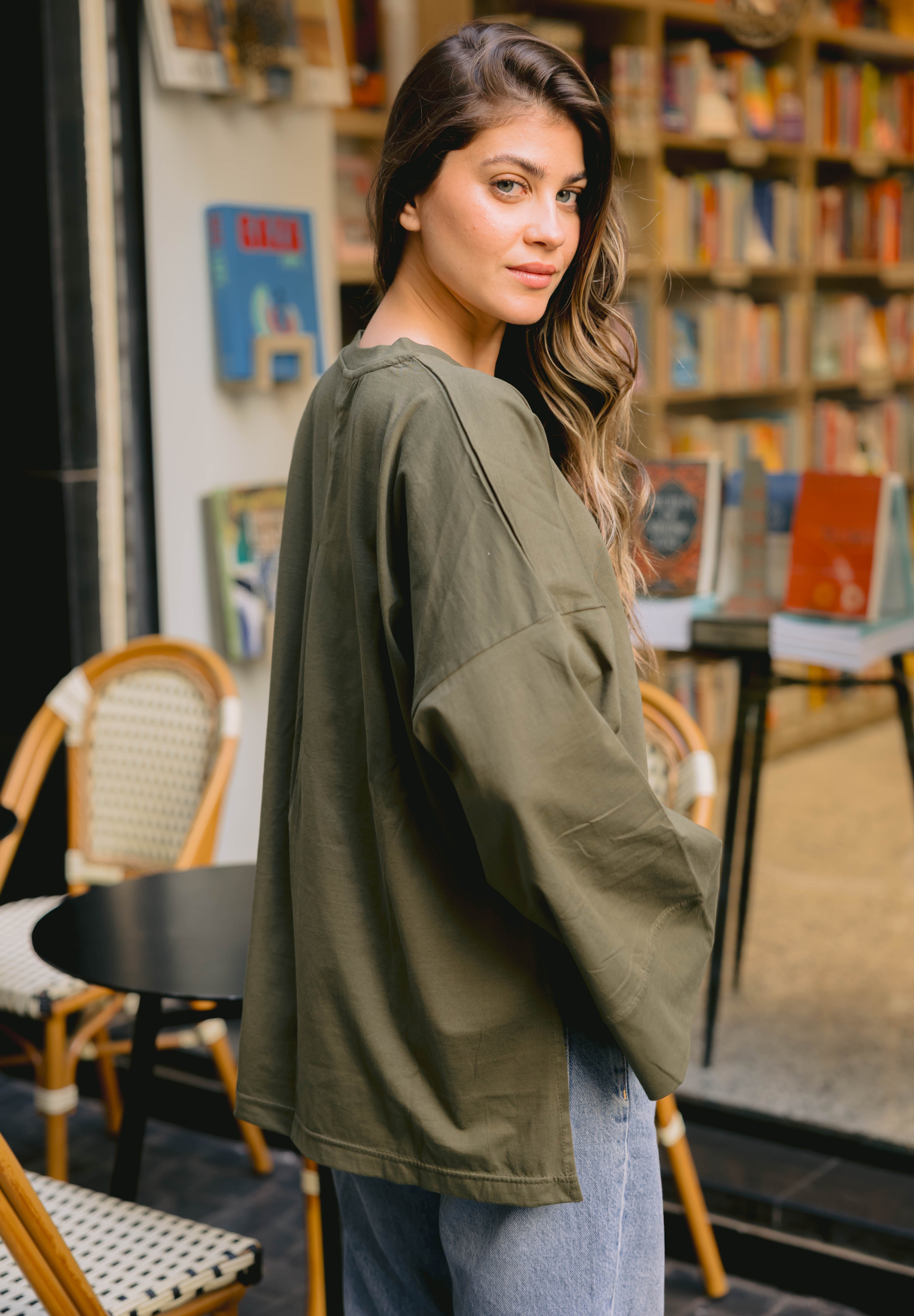Origin Blouse In Olive