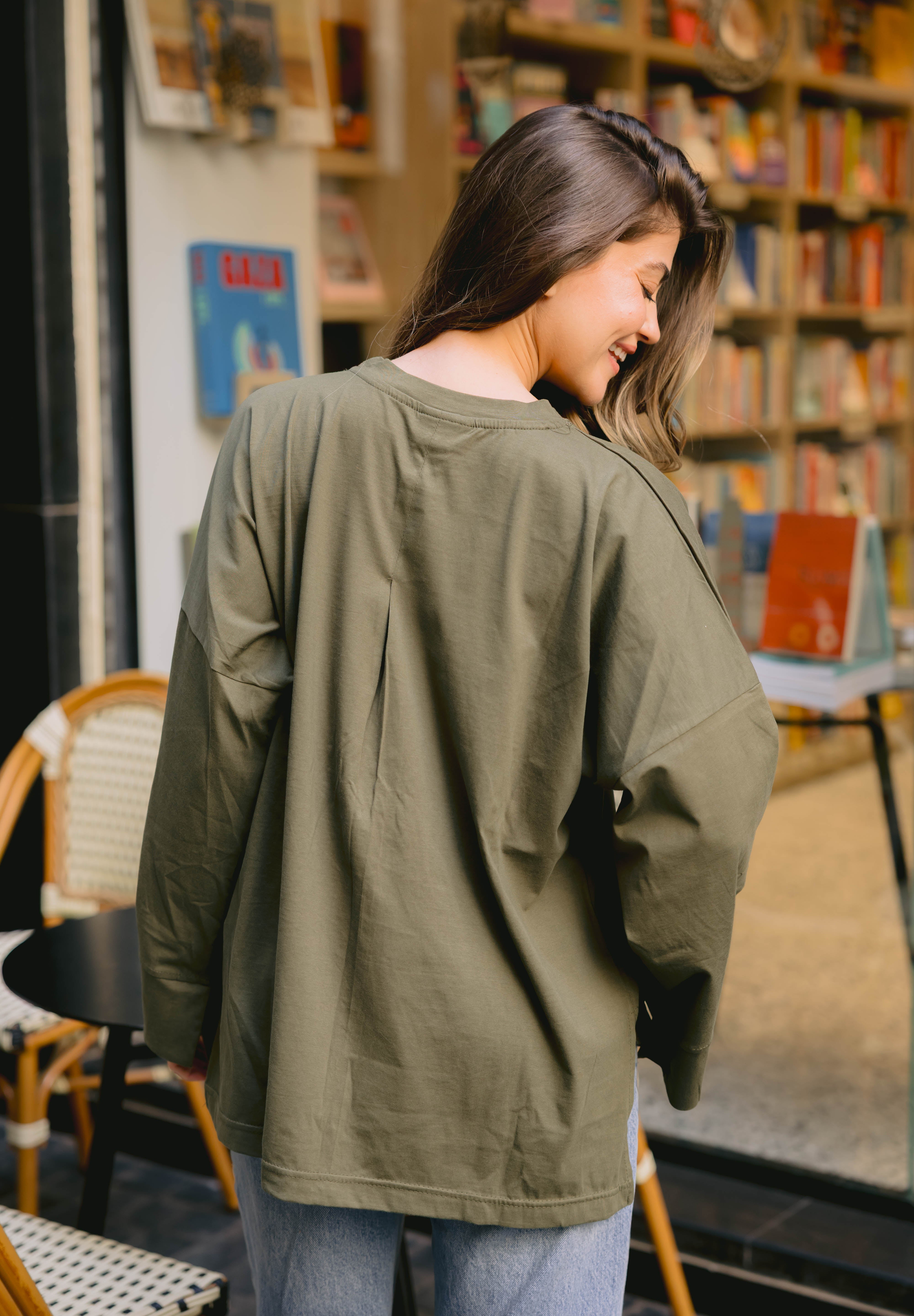 Origin Blouse In Olive
