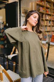 Origin Blouse In Olive