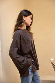 Origin Blouse In Brown