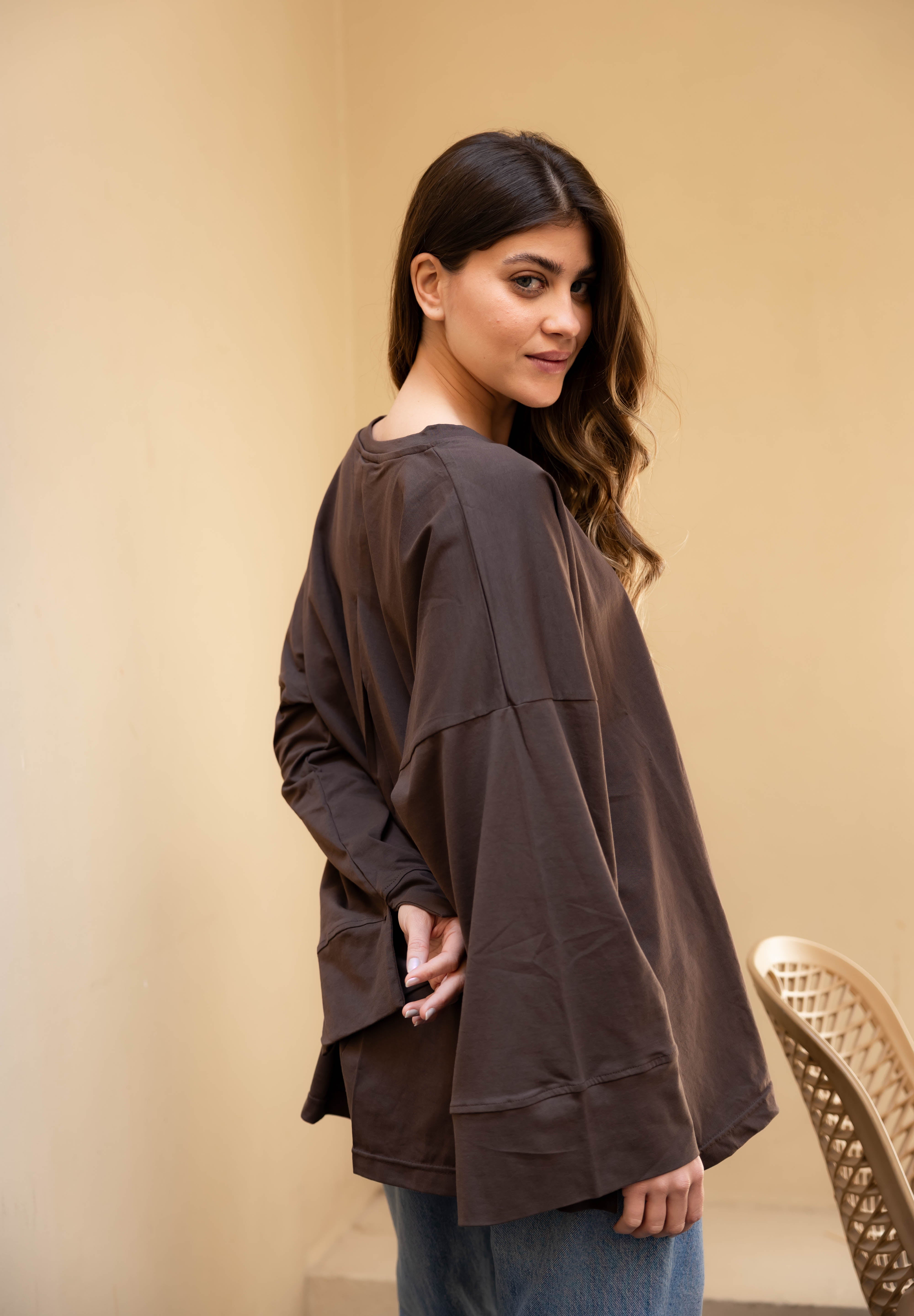 Origin Blouse In Brown