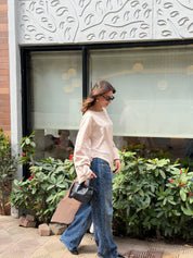 The Unique Dress In Beige