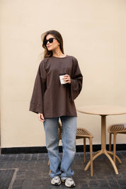 Origin Blouse In Brown