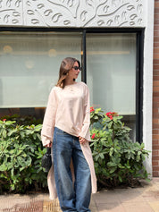 The Unique Dress In Beige