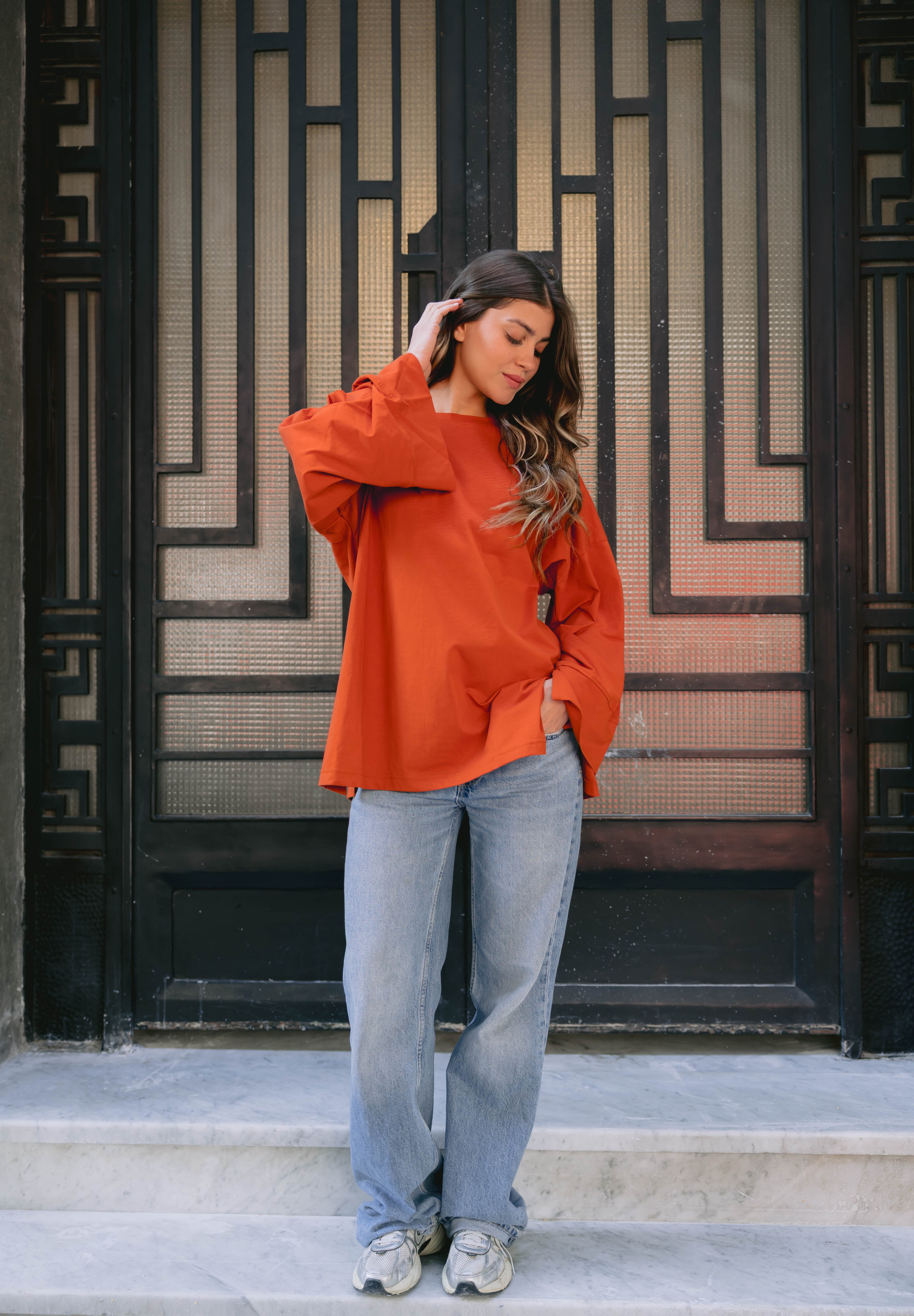 Origin Blouse In Candy Apple