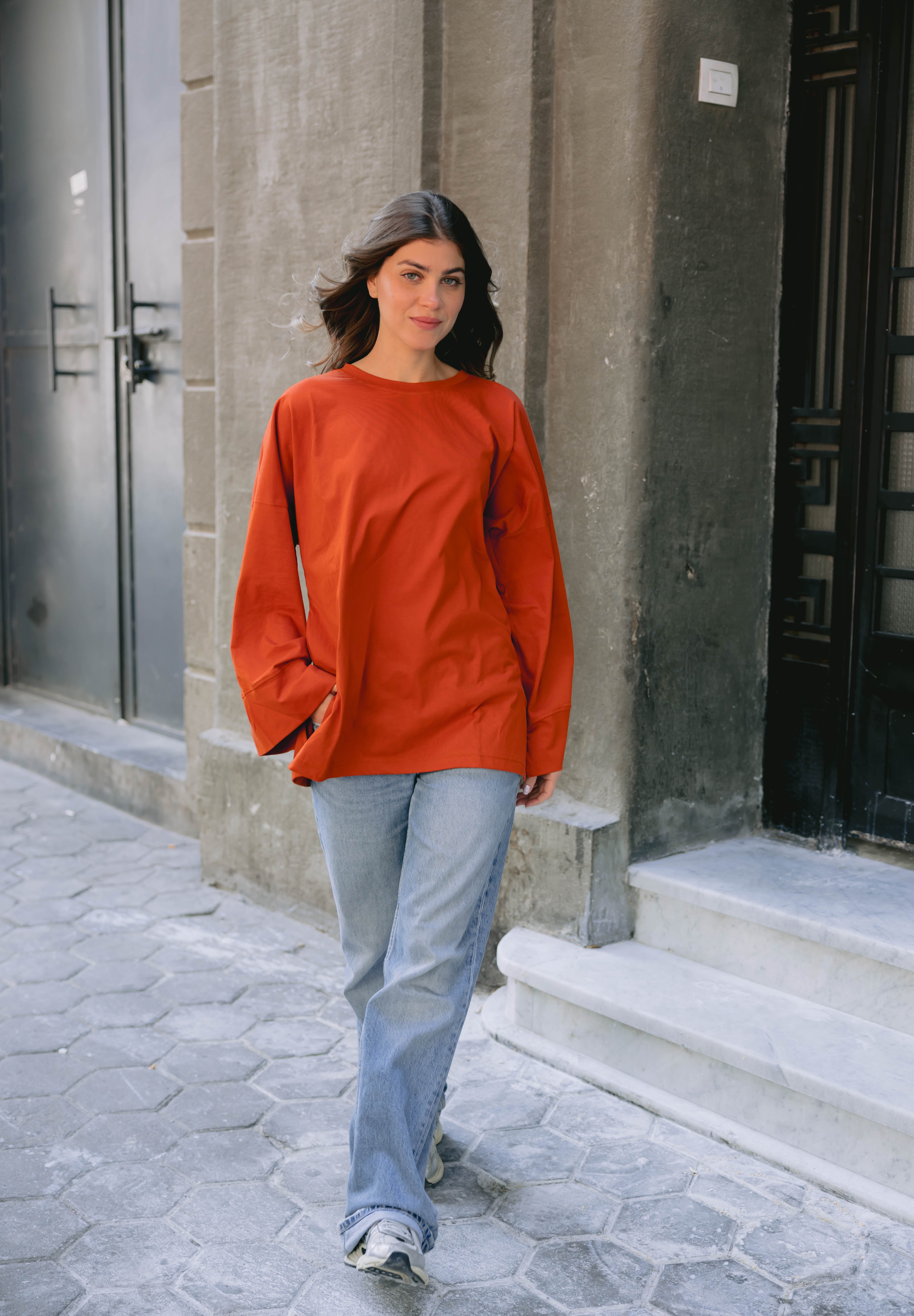 Origin Blouse In Candy Apple