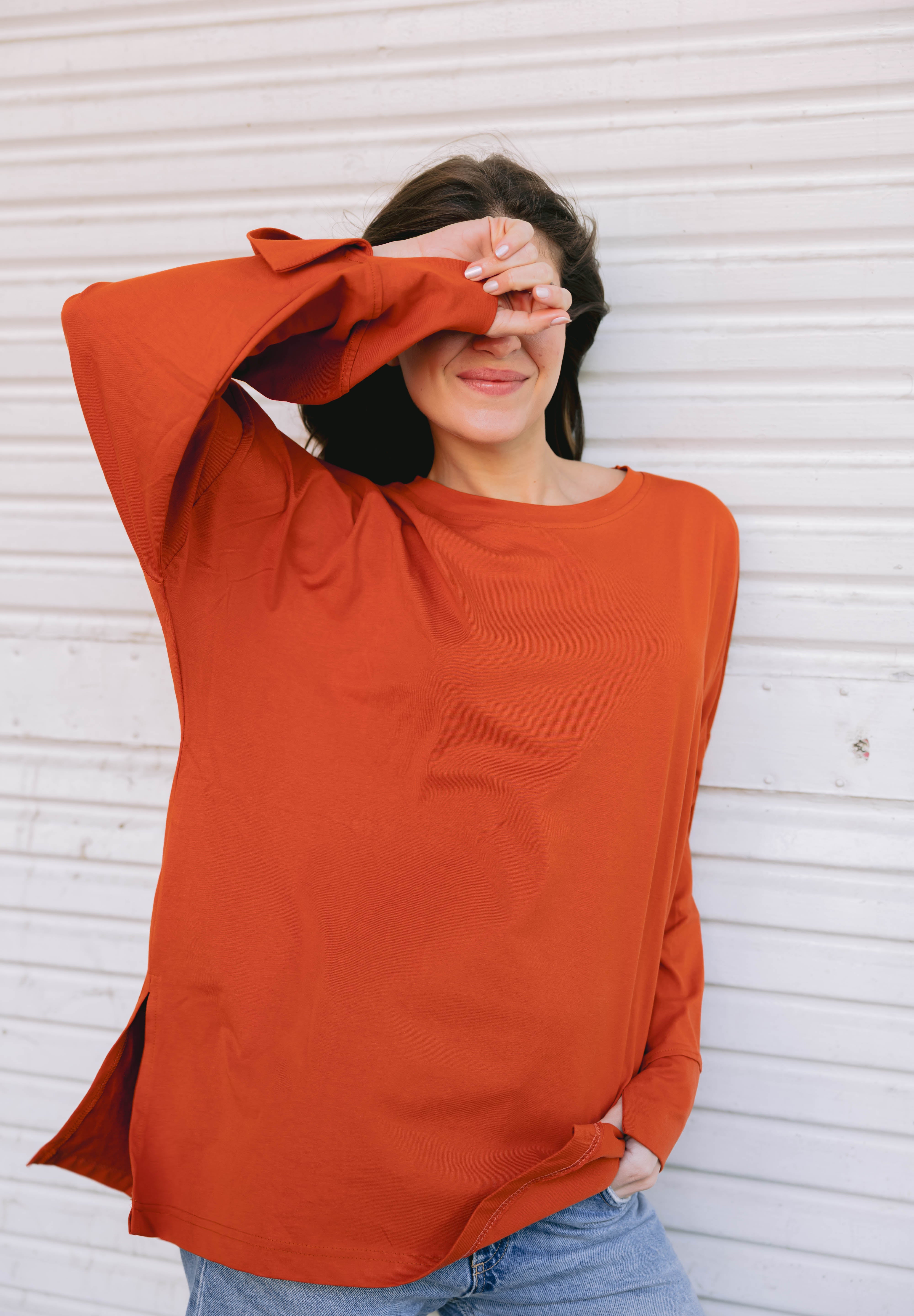 Origin Blouse In Candy Apple